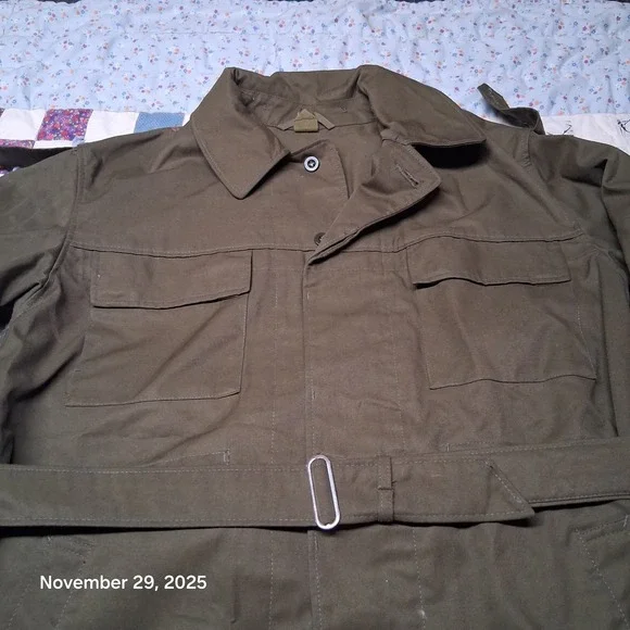 Czech Republic Military OZKN Presov Field Jacket Green Belted